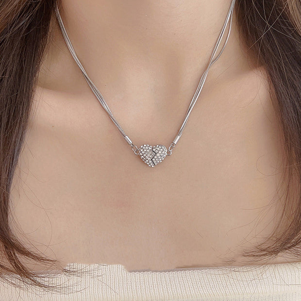 Magnetic Diamond Necklace