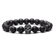 Zircon Skull Bracelet