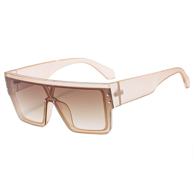 Street Shot Slimming Retro M Nail Sunglasses