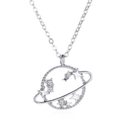 Zircon Hollow Necklace