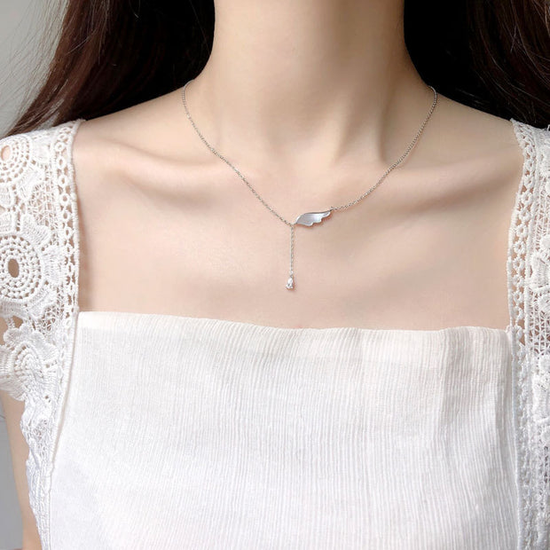 Zircon Hollow Necklace