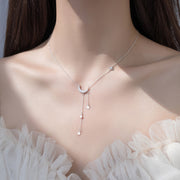 Zircon Hollow Necklace