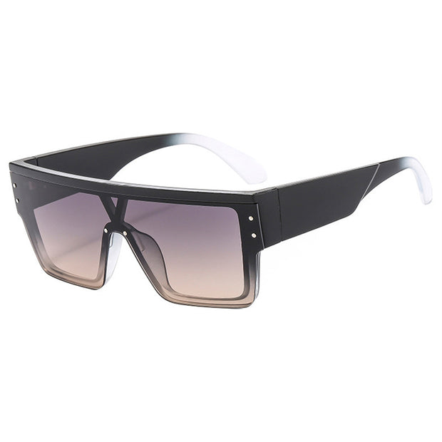 Street Shot Slimming Retro M Nail Sunglasses