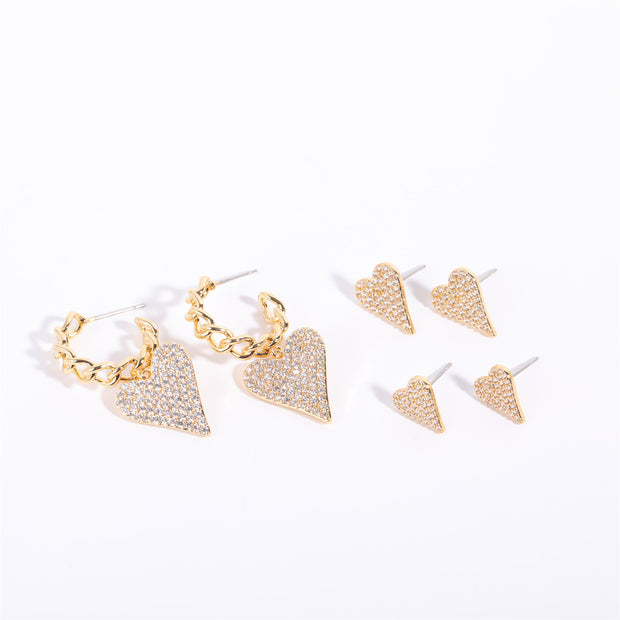 Heart-shaped Earrings