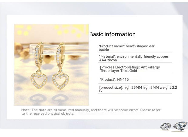 Love Heart Earrings