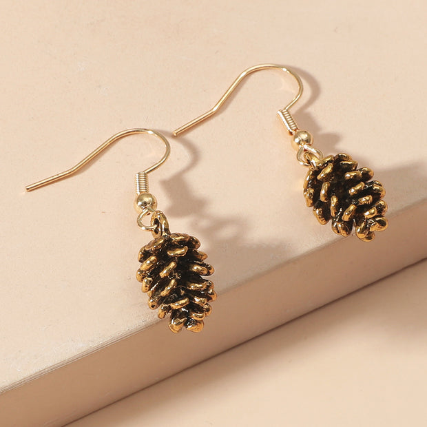 Pine Cone Earrings