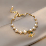 Pearl Bee Bracelet