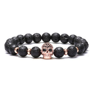 Zircon Skull Bracelet