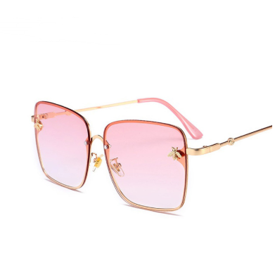 Oversized big box ladies sunglasses