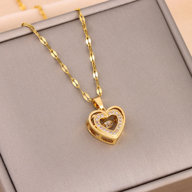 Double-layer Smart Love Pendant