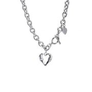 Hollow Heart Necklace