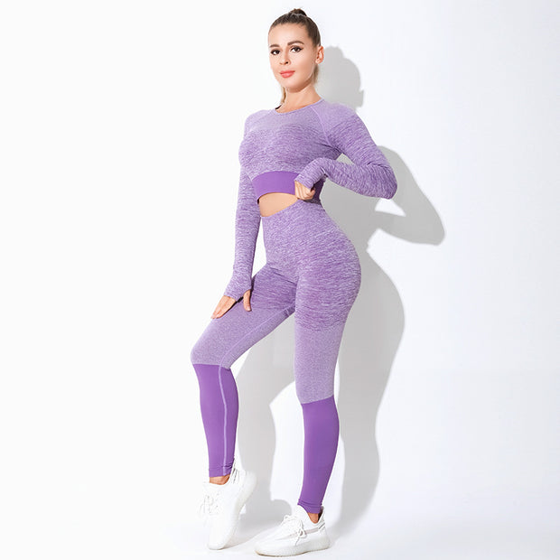 Long Sleeve Quick Dry Gym Clothes