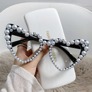 Heart-shaped Pearl Sunglasses