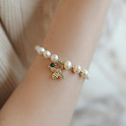 Pearl Bee Bracelet